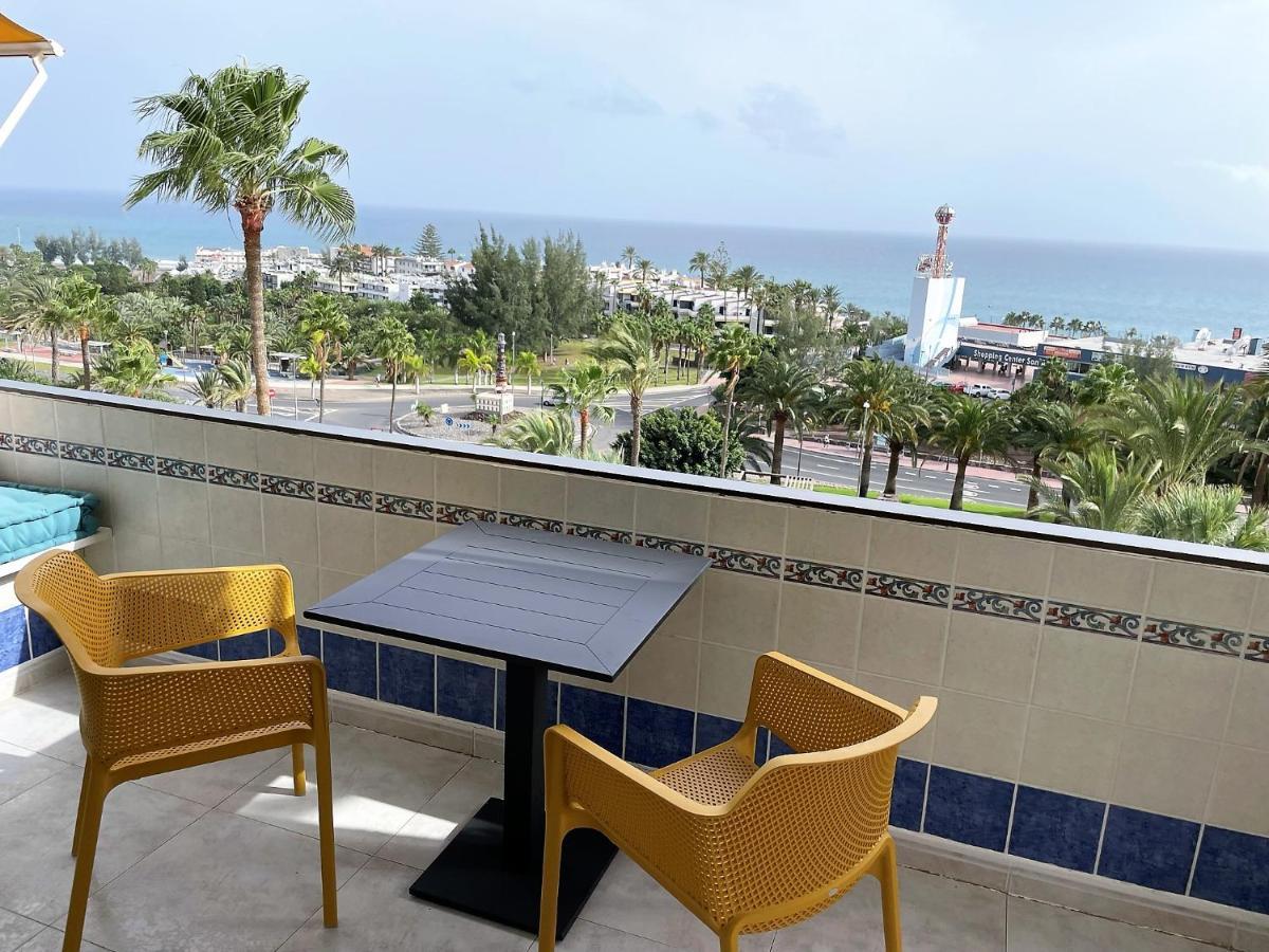 Meerblick Beach-Apartment Monte Rojo San Agustín Екстериор снимка