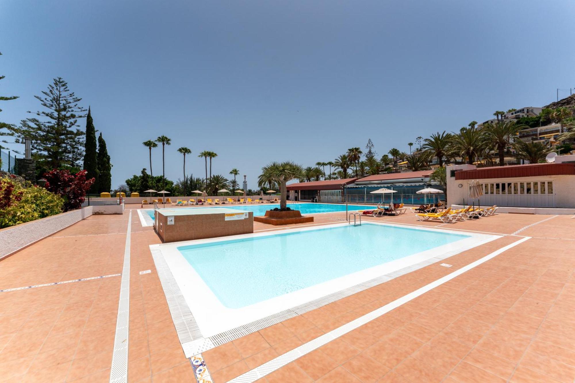 Meerblick Beach-Apartment Monte Rojo San Agustín Екстериор снимка